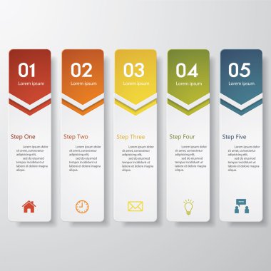 Tasarım temiz sayı afiş şablonu. Vektör.