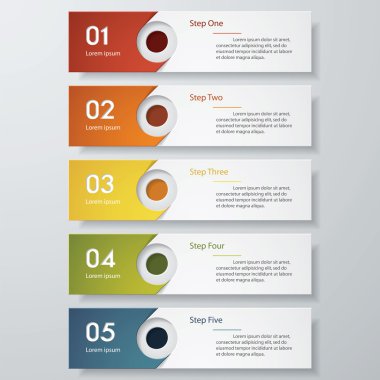 Tasarım temiz sayı afiş şablonu. Vektör.