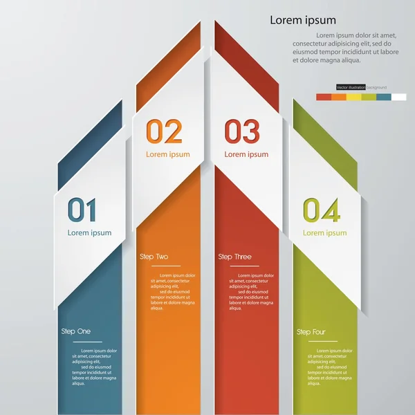 Ontwerpsjabloon schoon aantal banners. Vector. — Stockvector