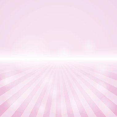 Empty Pink Color Background With Sunburst at the lower side.