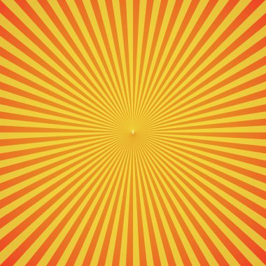 Güneş sunburst desen. vektör çizim