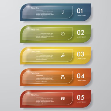 Tasarım temiz sayı afiş şablonu. Vektör.