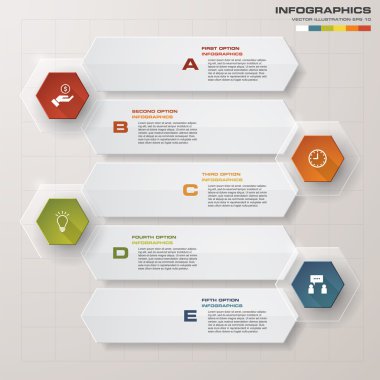 Tasarım temiz sayı afiş şablonu. Vektör.