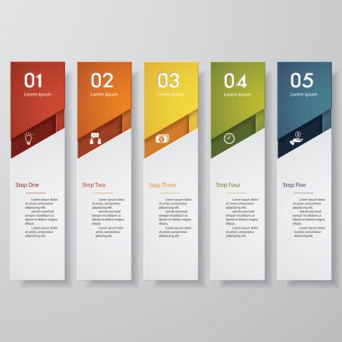 Tasarım temiz sayı afiş şablonu. Vektör.