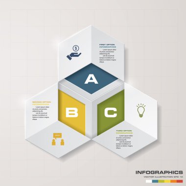 Tasarım temiz sayı afiş şablonu. Vektör.