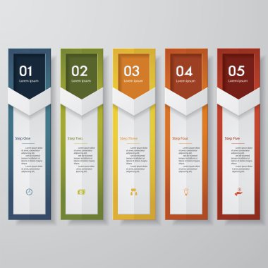 Tasarım temiz sayı afiş şablonu. Vektör.