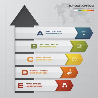 Tasarım temiz sayı afiş şablonu. Vektör.