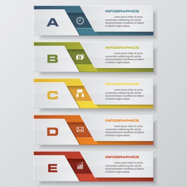 Tasarım temiz sayı afiş şablonu. Vektör.