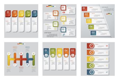 6 tasarım şablonu/grafik veya Web sitesi düzeni topluluğu.