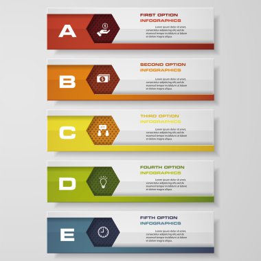 Tasarım temiz sayı afiş şablonu. Vektör.