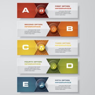 Temiz sayı afiş templatet tasarım. Vektör.