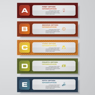 Temiz sayı afiş templatet tasarım. Vektör.