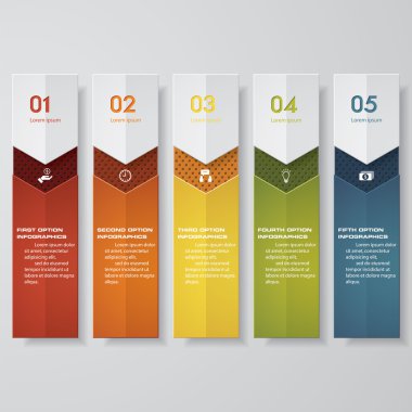 Temiz sayı afiş templatet tasarım. Vektör.