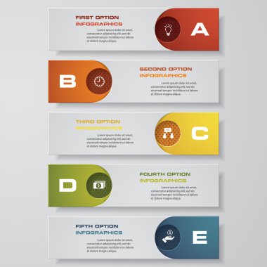 Tasarım temiz sayı afiş şablon/grafik veya Web sitesi düzeni.