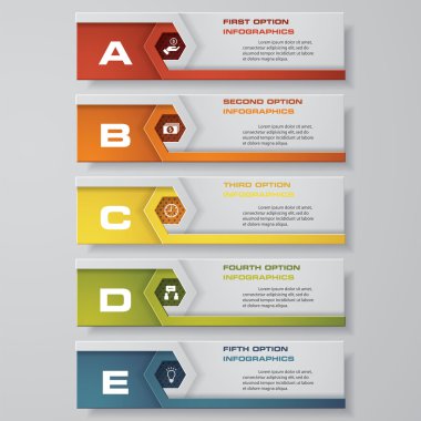 Temiz sayı afiş templatet tasarım. Vektör.