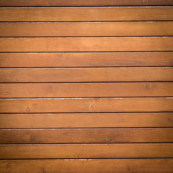 Brun planke træ væg baggrund - Stock-foto