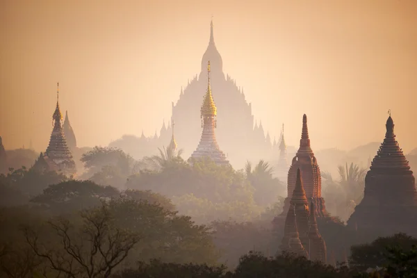 La llanura de Bagan (Pagan), Mandalay, Myanmar —  Fotos de Stock