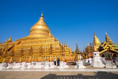shwezigon Selami pagoda, bagan, myanmar.