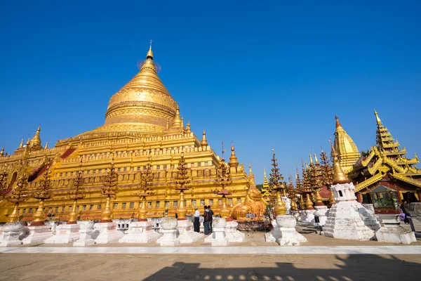 Shwezigon Selami pagoda, bagan, myanmar. — Stok fotoğraf