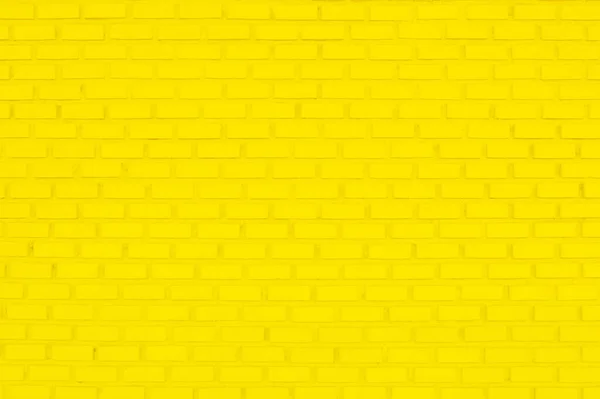 Yellow Brick Wall Modern Background — Stock Photo, Image