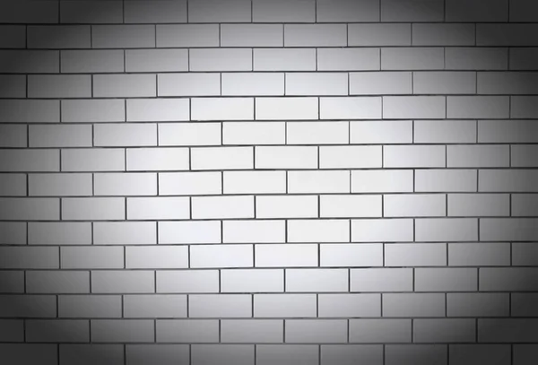 Luz Viñeta Sobre Fondo Pared Blanco — Foto de Stock