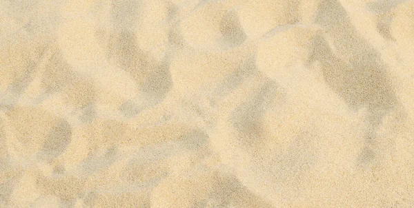 Panoráma Kép Finom Homok Textúra Mint Háttér Homokos Strand Nyáron — Stock Fotó