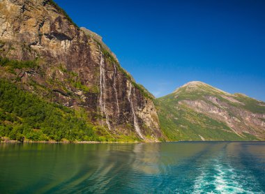 Geiranger fiyort. Norveç