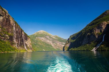 Geiranger fiyort. Norveç