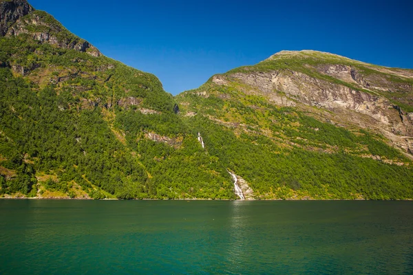 Geiranger fjord . Norway — Stock Photo, Image