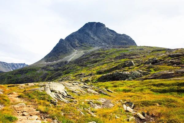 Trollstigen yüksekliği görünümünden