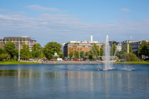 Die schöne stadt bergen. Norwegen — Stockfoto