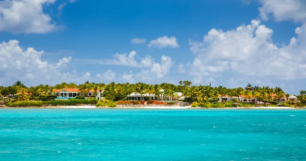 View of the island  in the Caribbean Sea — Stock Photo, Image