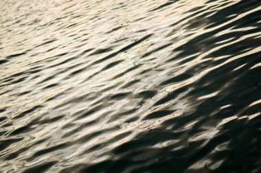 Dalgalarla birlikte Karadeniz yüzeyi. Okyanus suyunun ipeksi dokusu. Karayip yaşam tarzı temaları.