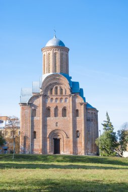 Chernigov Pyatnitskaya kilisede. Ukrayna