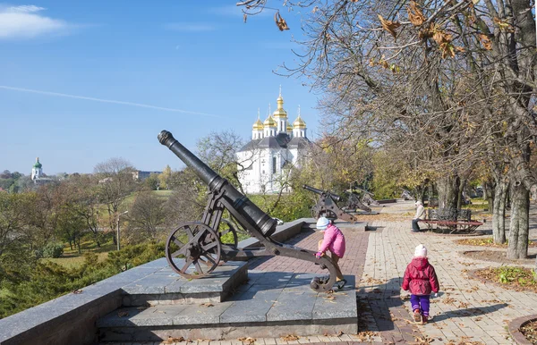 Chernigov axel och Catherine Church, Chernigov. Ukraina — Stockfoto