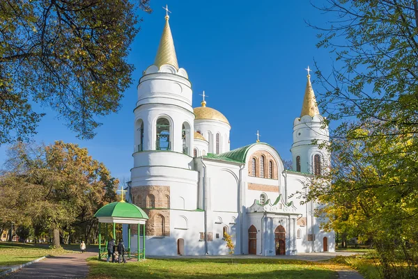 Catedral em Chernihiv (XI, XVIII séculos .) — Fotografia de Stock