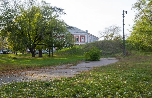 Heuvel "Zwarte Grave" in Chernihiv. Oekraïne — Stockfoto