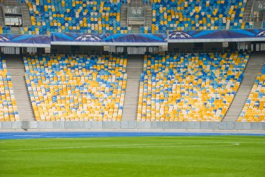 boş futbol stadyumu