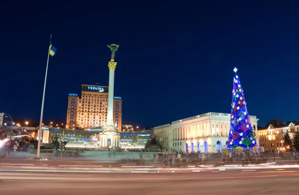 Praça da Independência em Kiev — Fotografia de Stock