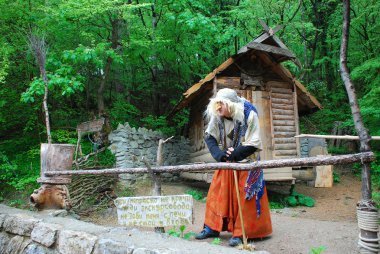 Fairytale karakter Baba Yaga