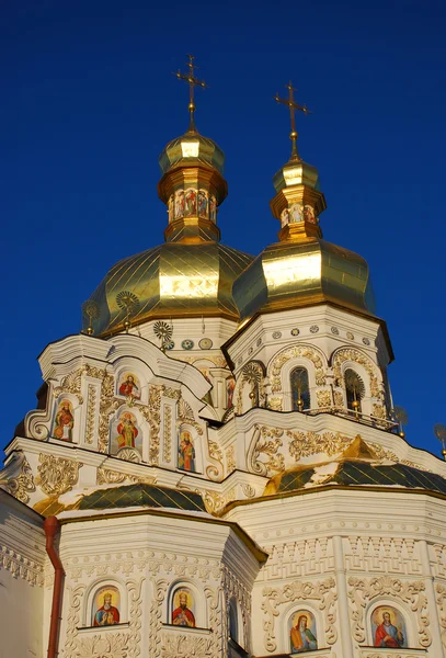 Pravoslavná církev kopule — Stock fotografie