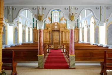 Hall Yevpatoriya Karay kenassa dua için. Crimea