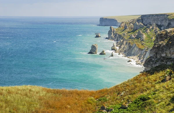 Seashore.Tarhankut,,Dzhangul. Crimea — Zdjęcie stockowe