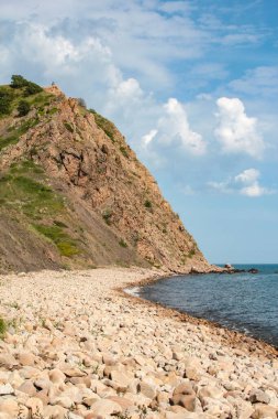 Antik kentin harabeleri ve Kırım Yarımadası 'ndaki Morskoye köyü yakınlarındaki 
