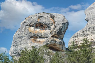 Zalesnoye, Kırım yakınlarındaki Karalez Vadisi Taş Sfenksleri.