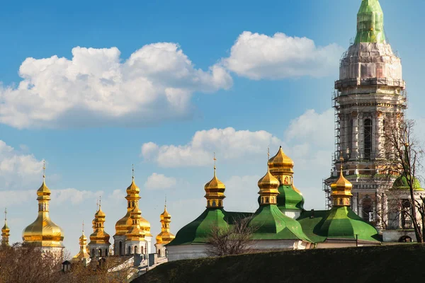 Kijev Pechersk Lavra Részletek Külső Belső Épületek Katedrálisok Park — Stock Fotó