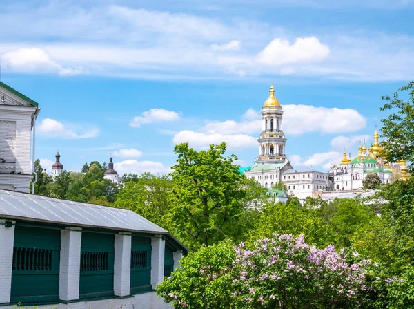 Kiev Pechersk Lavra Details Exterior Internal Buildings Cathedrals Park — Stock Fotó