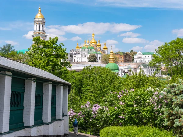 Kiev Pechersk Lavra Details Exterior Internal Buildings Cathedrals Park — Stock Fotó