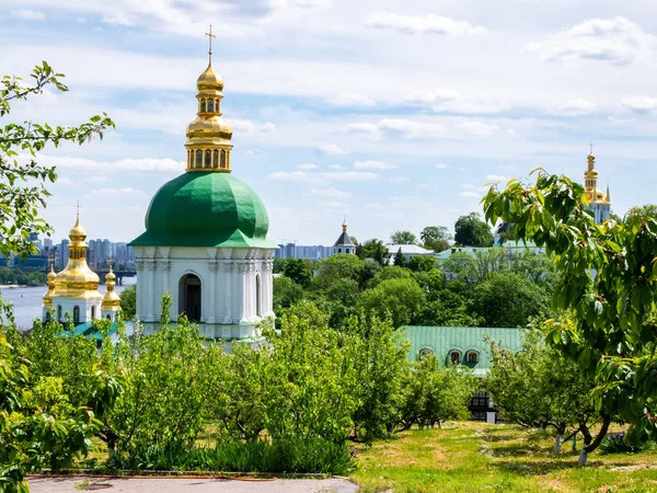 Kiev Pechersk Lavra Details Exterior Internal Buildings Cathedrals Park — Stock Fotó