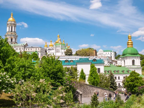 Kiev Pechersk Lavra Details Exterior Internal Buildings Cathedrals Park — Stock Fotó